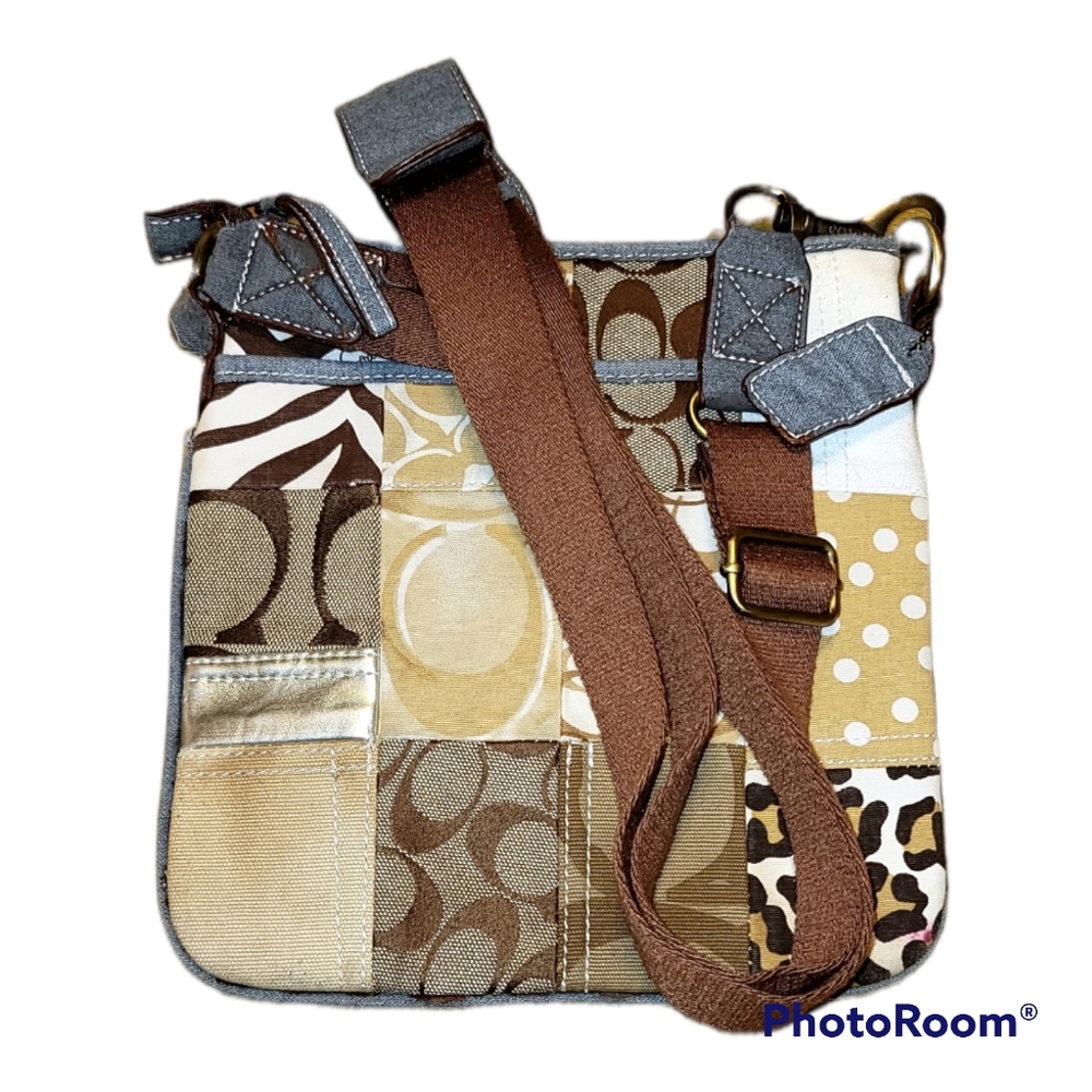 Coach patchwork crossbody